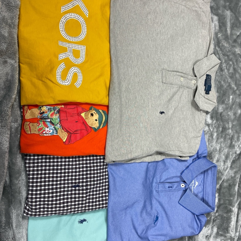 6 short name brand bundle Polo by Ralph Lauren
